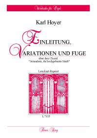 Einleitung, Variationen und Fuge 