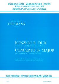 Konzert B-dur TWV 52: B1 