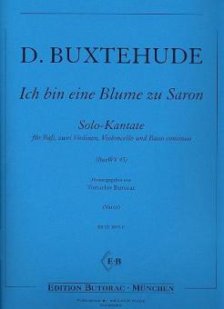 Ich bin eine Blume zu Saron BuxWV 45 