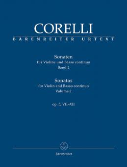 Sonates op. 5, VII-XII Standard