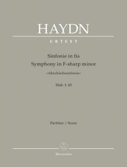 Symphonie en fa dièsis mineur Hob. I:45 