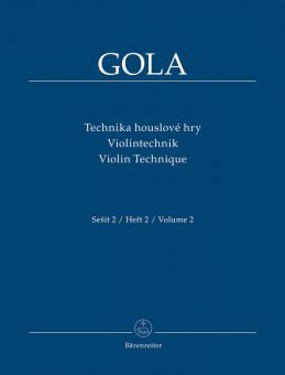 Technique du violon, cahier 2 