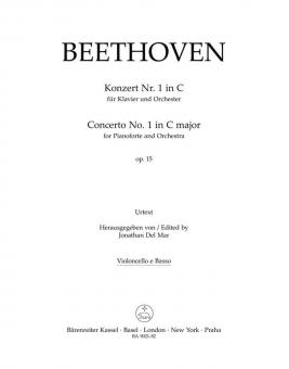 Concerto No. 1 en ut majeur op. 15 