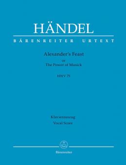 Le festin d'Alexandre ou Le pouvoir de la musique HWV 75 Standard