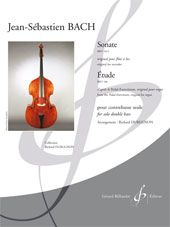 Sonate BWV1013 / Etude BWV 598 