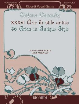 36 Arias in Antique Style (Low Voice) 