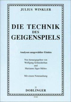 Die Technik des Geigenspiels 