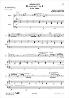 Gnossienne No. 3 