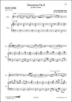 Gnossienne No. 6 