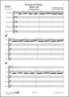 Fantasia in G Major BWV 572 