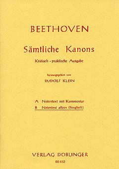 Sämtliche Kanons 