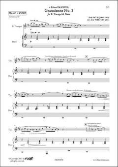 Gnossienne No. 3 