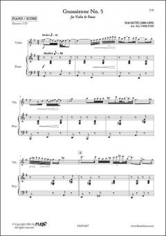 Gnossienne No. 5 