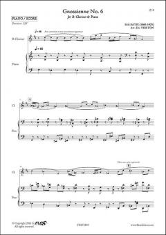 Gnossienne No. 6 