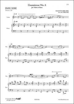 Gnossienne No. 6 