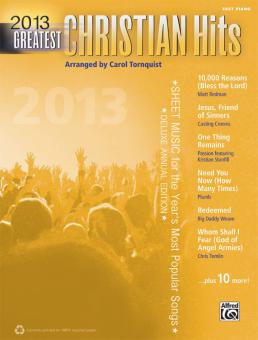 2013 Greatest Christian Hits (Easy Piano) 