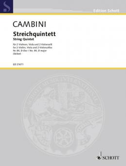 Quintette à cordes no. 84 en ré majeur Standard
