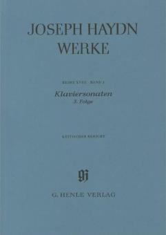 Piano Sonatas 3rd Sequence Series 18, Volume 3 