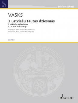 3 Latvian Folk Songs Standard