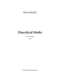Diacritical Marks - Score & Parts Download