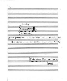 Sonate II for Piano I and Piano II 