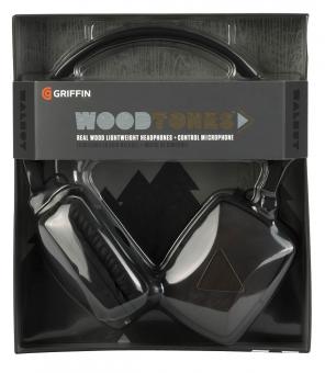 WoodTones Over-The-Ear Headphones: Walnut (dark) 
