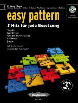 Easy Pattern: Eb Wood / Brass 
