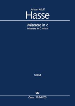 Miserere en ut mineur Standard