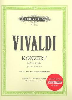 Concerto in G Op. 3 No. 3 RV 310 