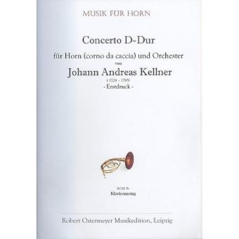 Konzert D-Dur für Horn, 2 Flöten, 2 Violinen, Viola und Basso (Erstdruck) 