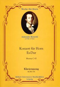 Konzert für Horn und Orchester Es-Dur RWV C 43 