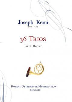 36 Trios für 3 Hörner 