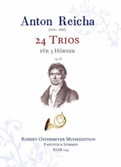 24 Trios für drei Hörner op. 82 