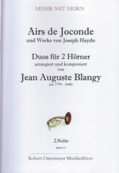 Airs de Joconde und Werke von Joseph Haydn - 2. Suite 