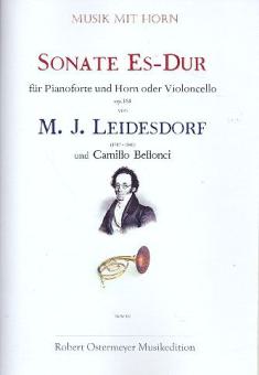 Sonate Es-Dur op. 164 für Pianoforte und Horn oder Violoncello (1823) 