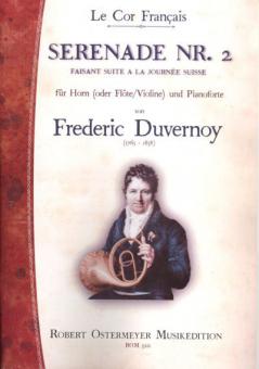 Serenade Nr. 2 (Faisant Suite a la Journée Suisse) für Pianoforte und Horn (oder Flöte/Violine) (1820) 