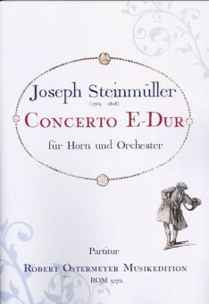Concerto für Horn und Orchester E-Dur (1783) 