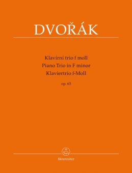 Trio avec piano en fa mineur op. 65 