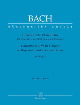 Concerto No. 6 en fa majeur BWV 1057 