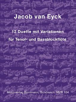 12 Duette mit Variationen 