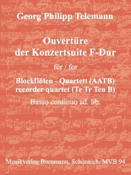 Ouverture de la suite concertante en fa majeur 