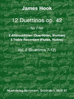 12 Duettinos op. 42 Vol. 2 : Duettinos 7-12 