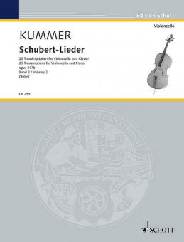 Schubert-Lieder op. 117b Band 2 Standard