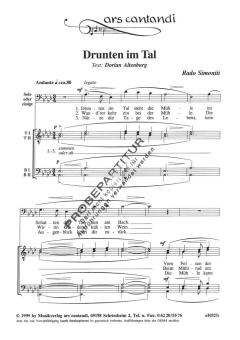 Drunten im Tal 