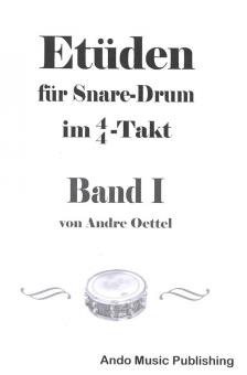 Etüden für Snare-Drum im 4/4-Takt Band 1 
