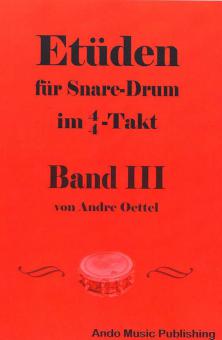Etüden für Snare-Drum im 4/4-Takt Band 3 