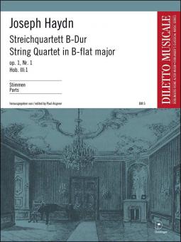 String Quartet B flat major Hob. III:1 op. 1/1 