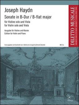 Sonata No. 3 B flat major Hob. V:3 