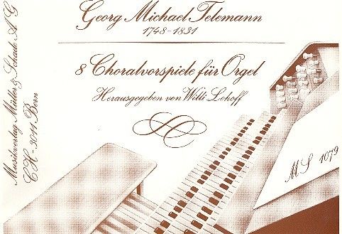 8 Choralvorspiele für Orgel 