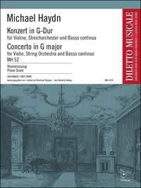 Konzert in G-Dur MH 52 